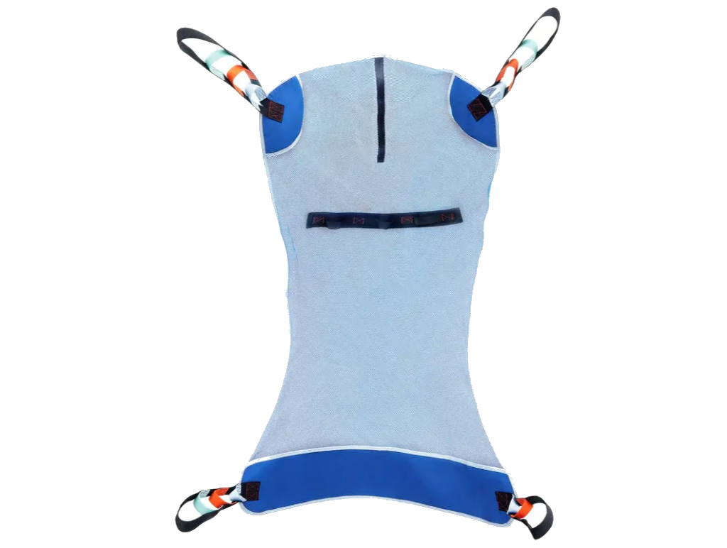Padded U-Sling with Head Support for Safe Lifting